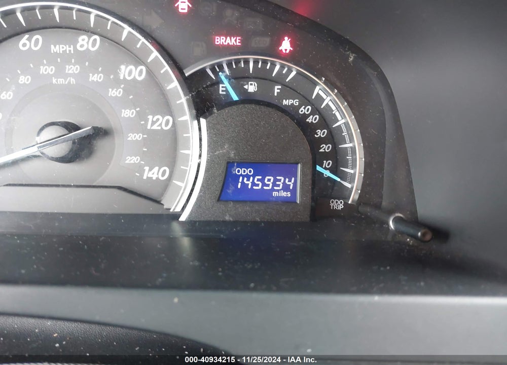 2012 TOYOTA CAMRY XLE VIN: 4T4BF1FK2CR220986