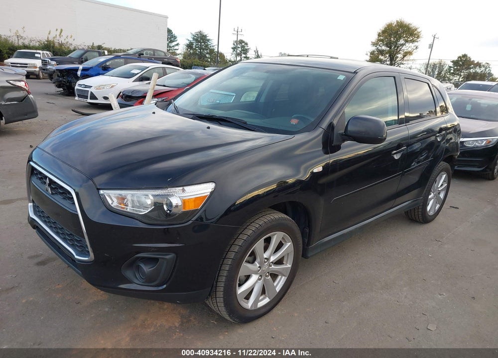 2015 MITSUBISHI OUTLANDER SPORT ES VIN: 4A4AP3AU6FE034340