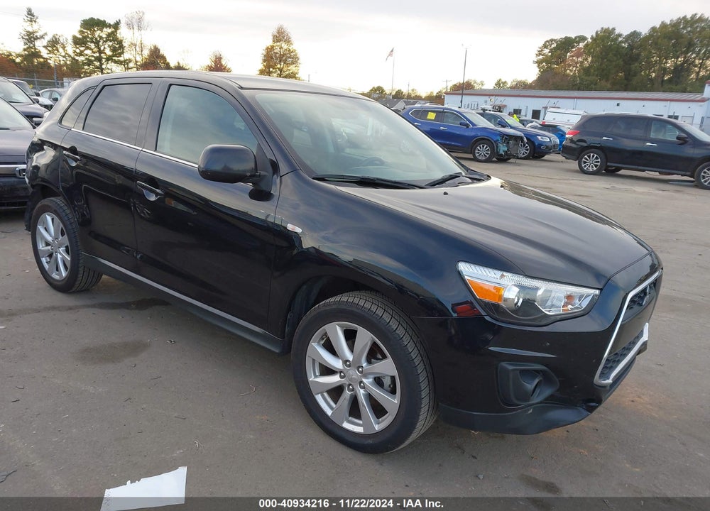 2015 MITSUBISHI OUTLANDER SPORT ES VIN: 4A4AP3AU6FE034340