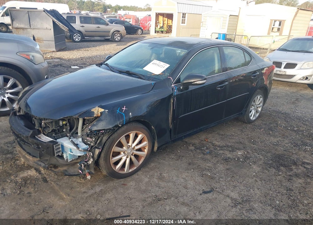 2009 LEXUS IS 250 VIN: JTHCK262295033012