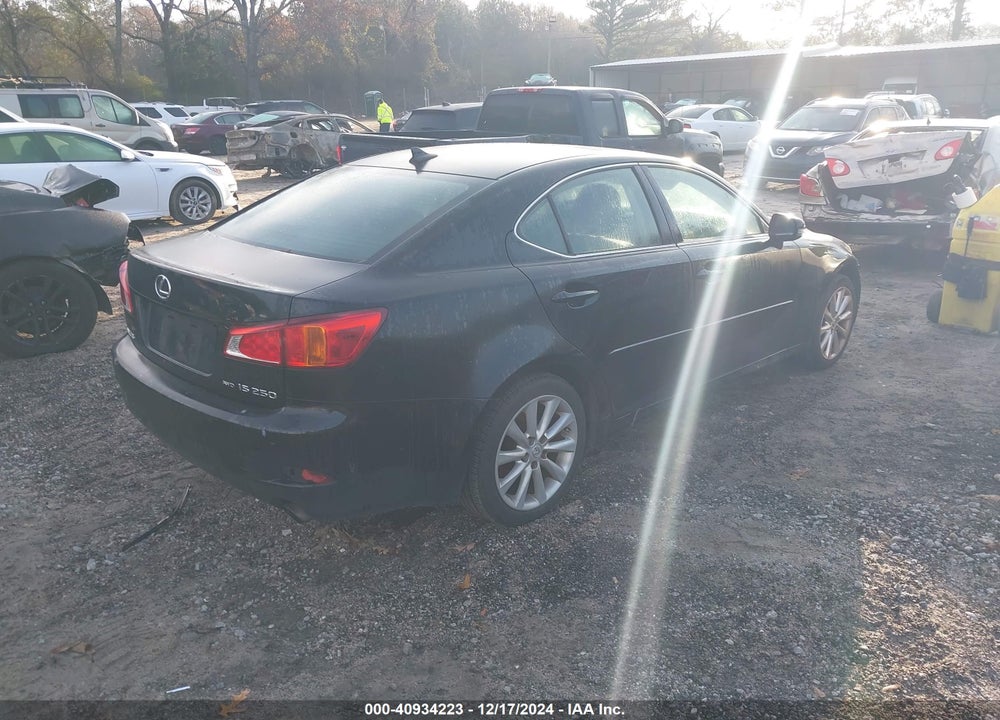 2009 LEXUS IS 250 VIN: JTHCK262295033012