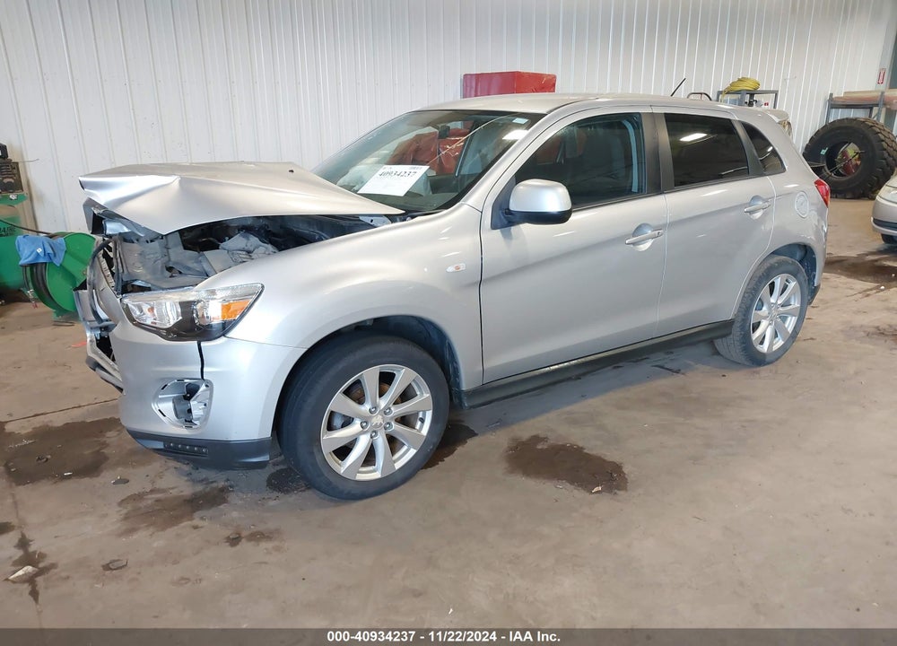 2013 MITSUBISHI OUTLANDER SPORT ES VIN: 4A4AP3AU4DE004427