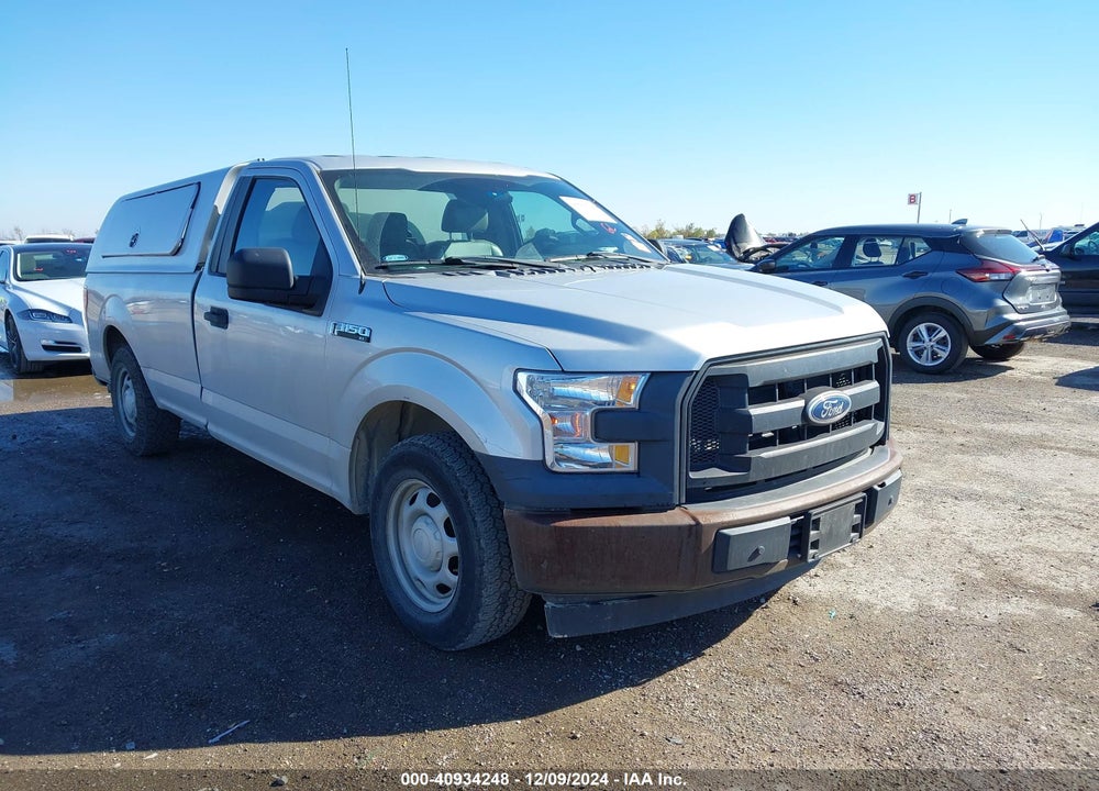 2017 FORD F-150 XL VIN: 1FTMF1C81HKD02601