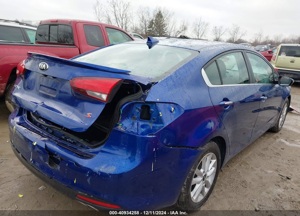 2017 KIA FORTE S VIN: 3KPFL4A72HE100883
