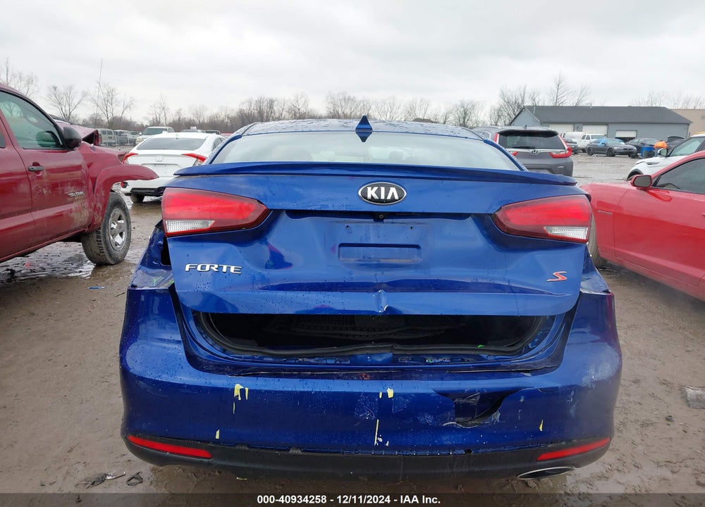 2017 KIA FORTE S VIN: 3KPFL4A72HE100883