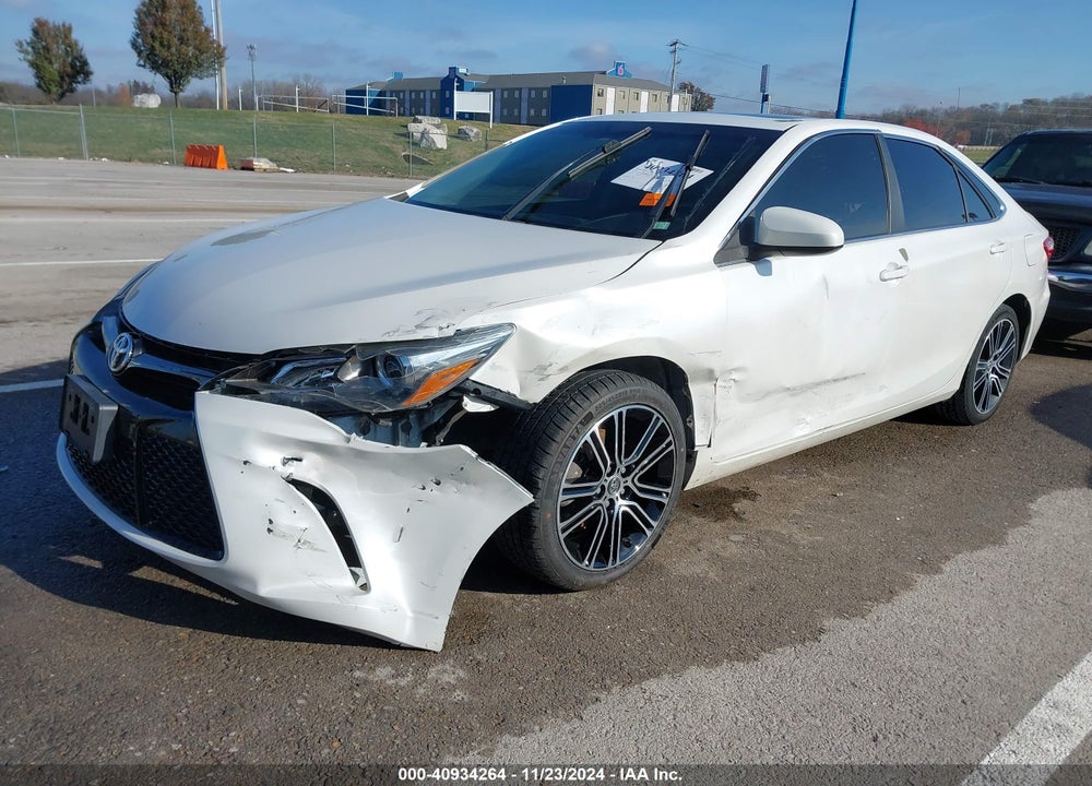 2016 TOYOTA CAMRY SE VIN: 4T1BF1FK8GU143024