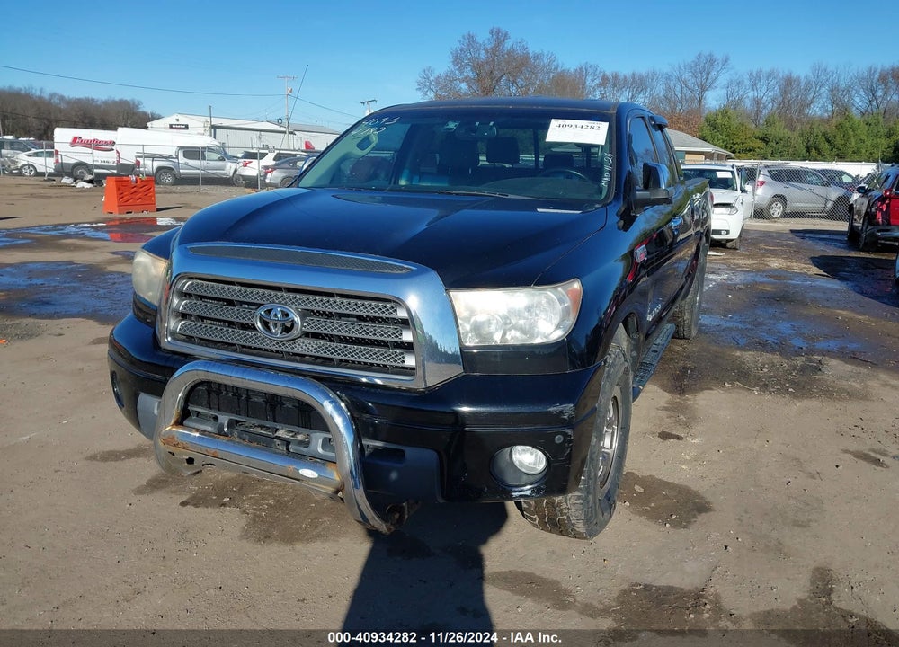 2008 TOYOTA TUNDRA LIMITED 5.7L V8 VIN: 5TFBV58148X048611