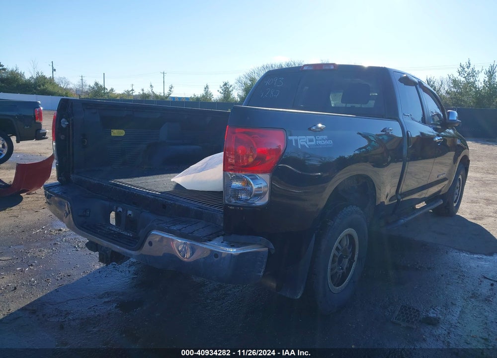 2008 TOYOTA TUNDRA LIMITED 5.7L V8 VIN: 5TFBV58148X048611