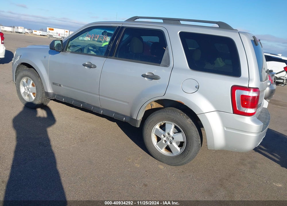 2008 FORD ESCAPE XLT VIN: 1FMCU93138KD78237