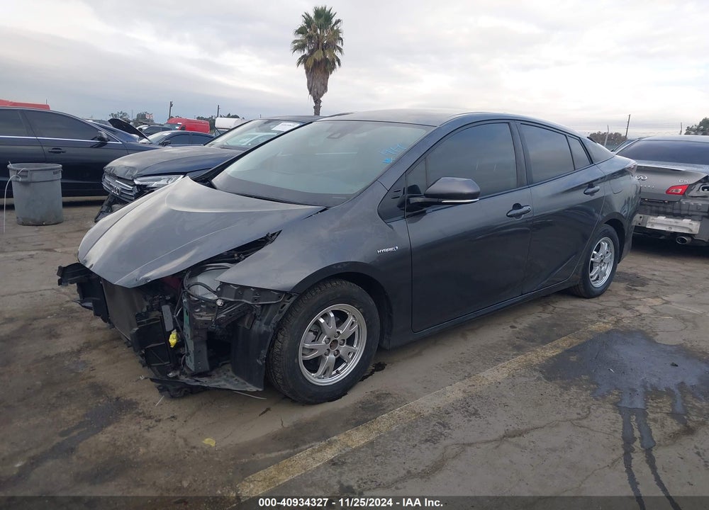 2017 TOYOTA PRIUS TWO VIN: JTDKBRFUXH3041280
