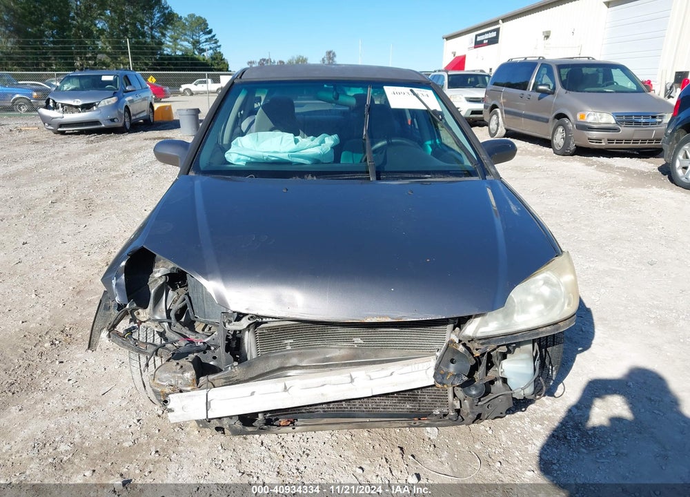 2005 HONDA CIVIC LX VIN: 2HGES16545H587235