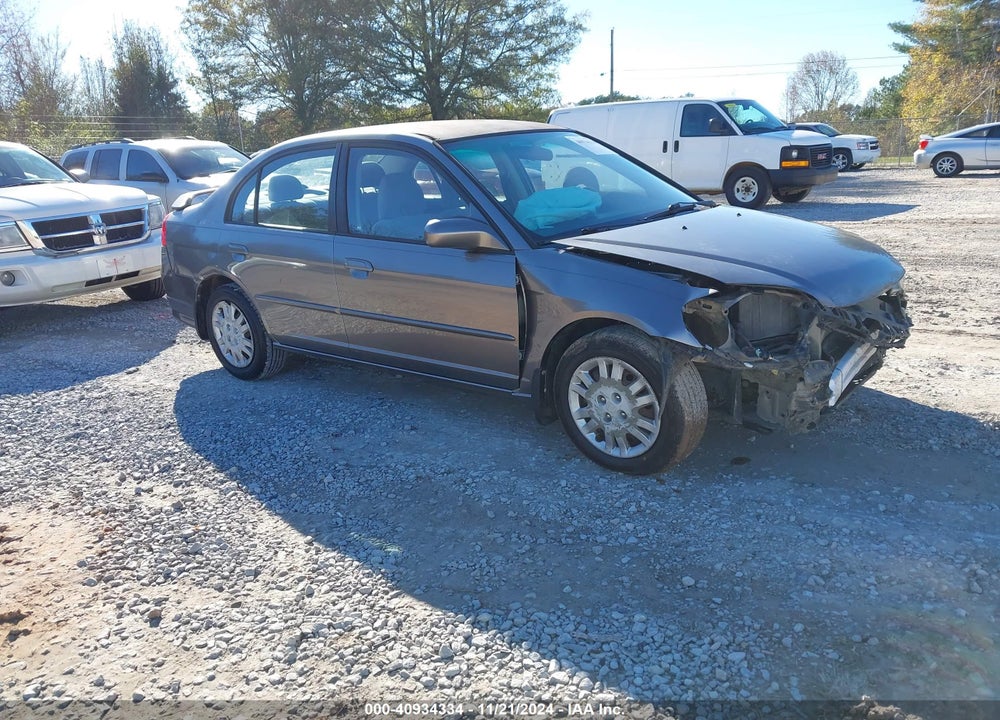 2005 HONDA CIVIC LX VIN: 2HGES16545H587235