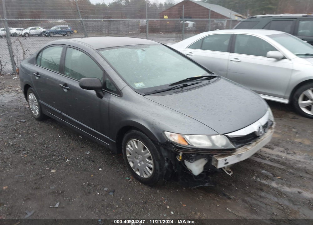 2010 HONDA CIVIC VP VIN: 2HGFA1F37AH529927