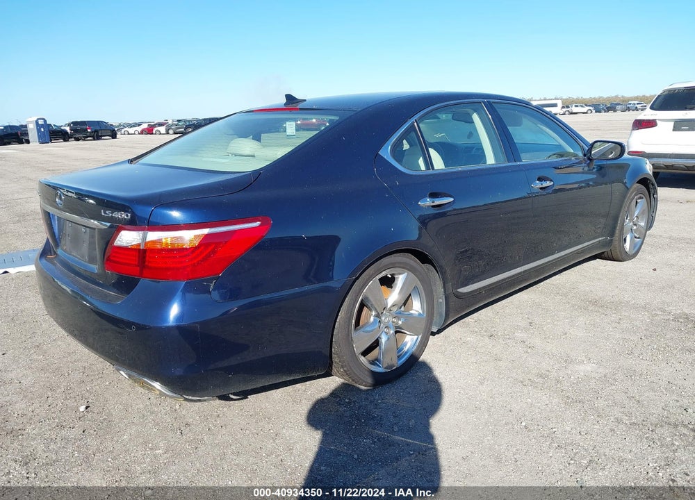 2010 LEXUS LS 460 VIN: JTHBL5EF6A5098061