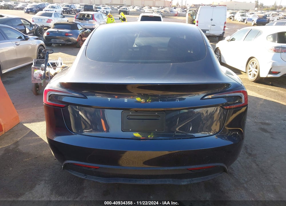 2025 TESLA MODEL 3 LONG RANGE REAR-WHEEL DRIVE VIN: 5YJ3E1EA5SF873673