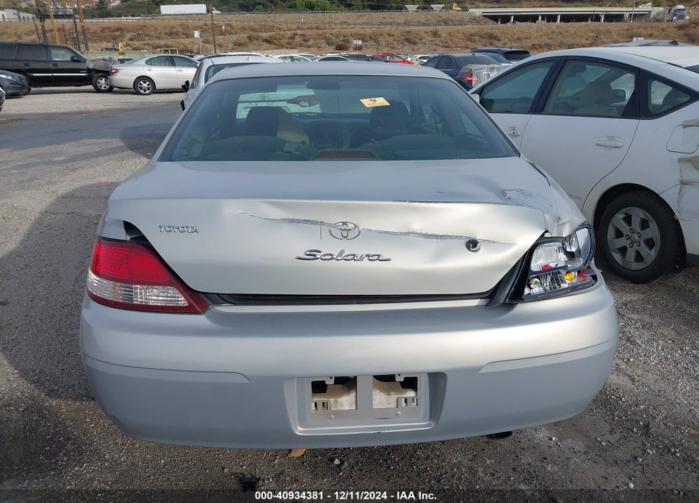 2000 TOYOTA CAMRY SOLARA SE VIN: 2T1CG22P6YC279762