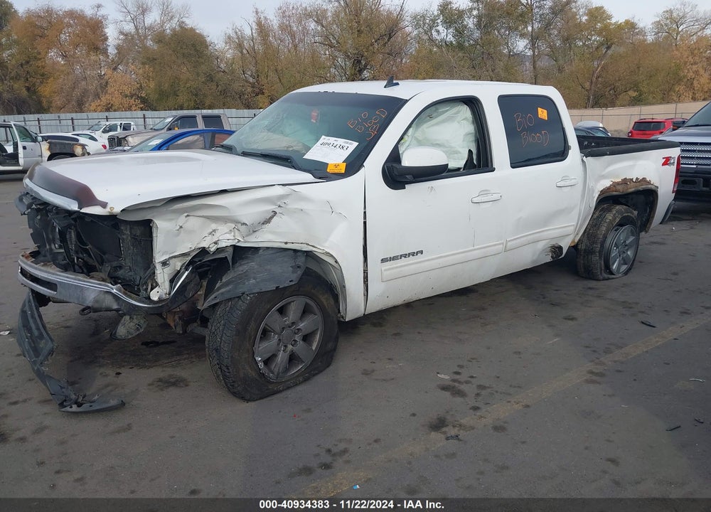 2011 GMC SIERRA 1500 SLT VIN: 3GTP2WE36BG302048