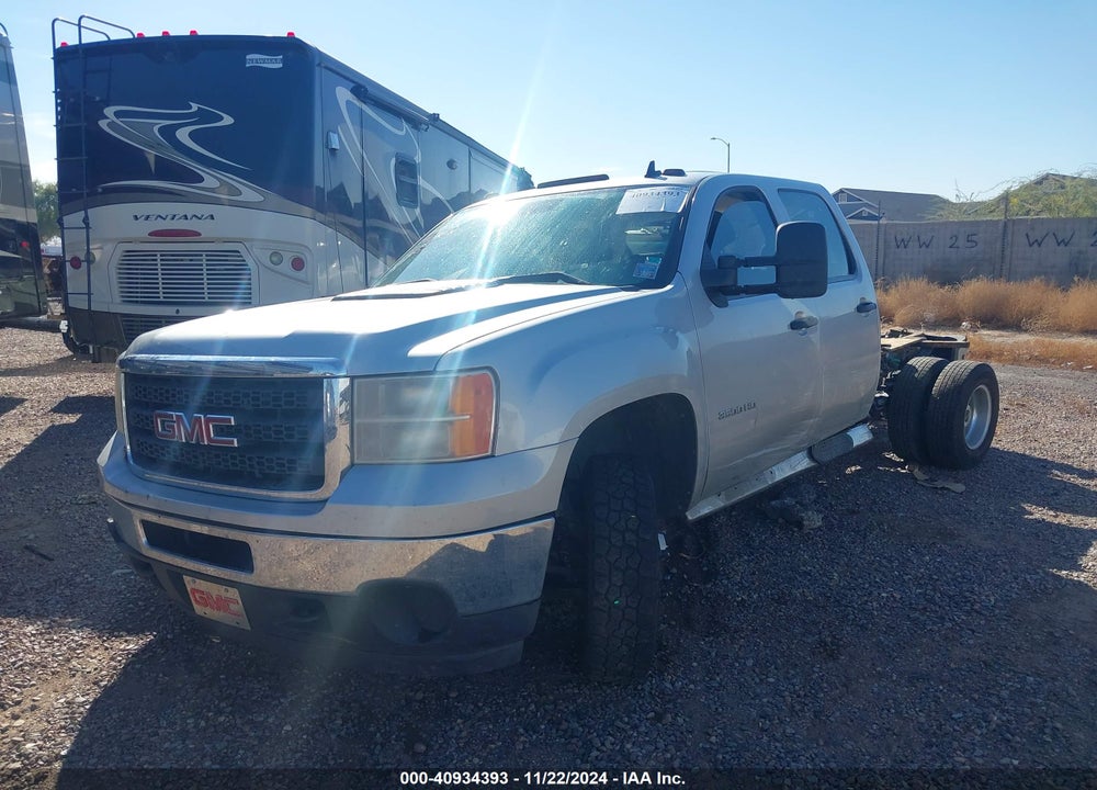 2011 GMC SIERRA 3500HD WORK TRUCK VIN: 1GT412C88BF207263