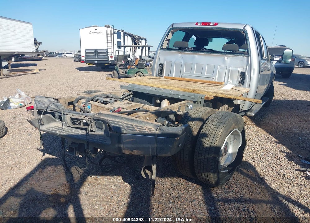 2011 GMC SIERRA 3500HD WORK TRUCK VIN: 1GT412C88BF207263