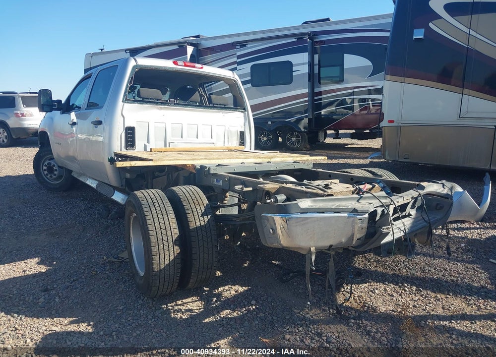 2011 GMC SIERRA 3500HD WORK TRUCK VIN: 1GT412C88BF207263