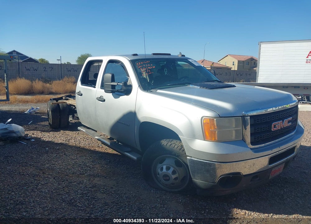 2011 GMC SIERRA 3500HD WORK TRUCK VIN: 1GT412C88BF207263