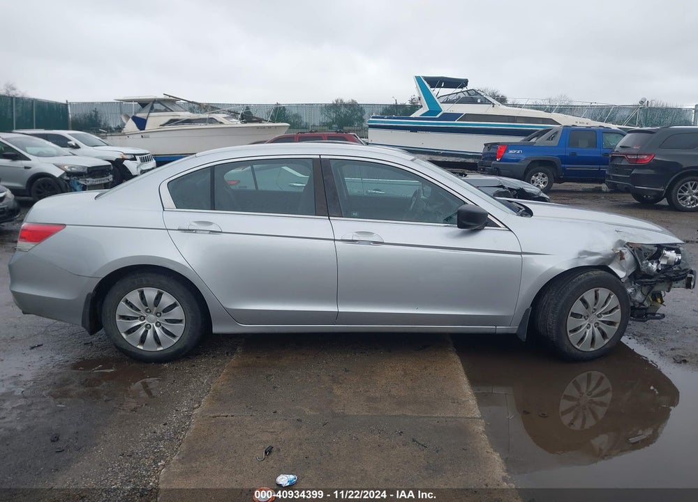 2008 HONDA ACCORD 2.4 LX VIN: 1HGCP26338A055636