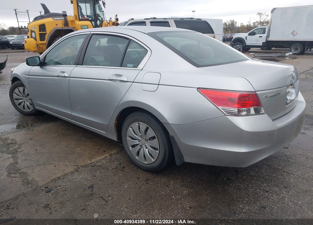 2008 HONDA ACCORD 2.4 LX VIN: 1HGCP26338A055636