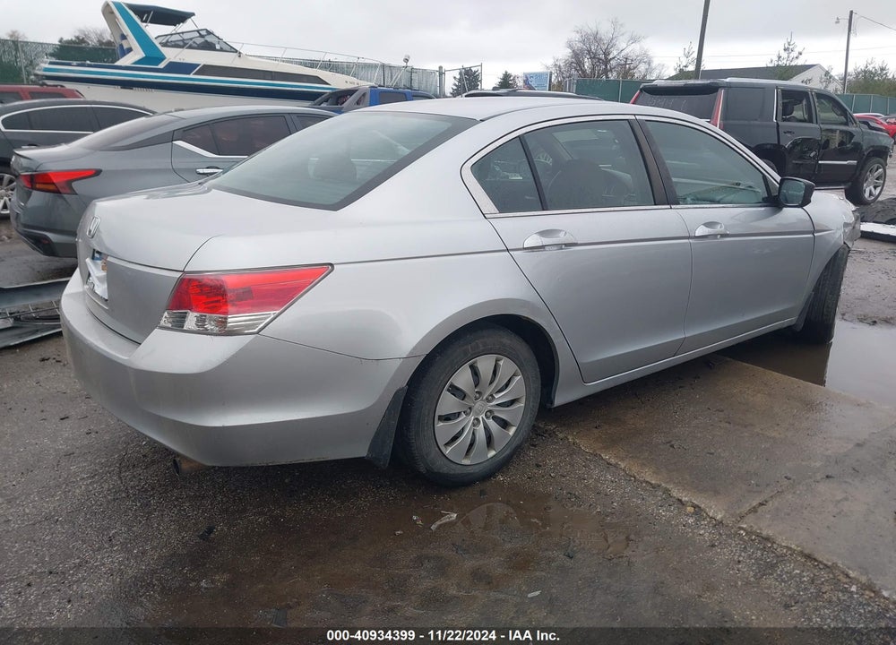 2008 HONDA ACCORD 2.4 LX VIN: 1HGCP26338A055636