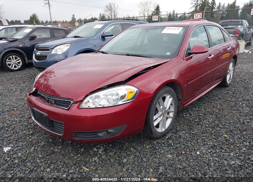 2009 CHEVROLET IMPALA LTZ VIN: 2G1WU57M191179146