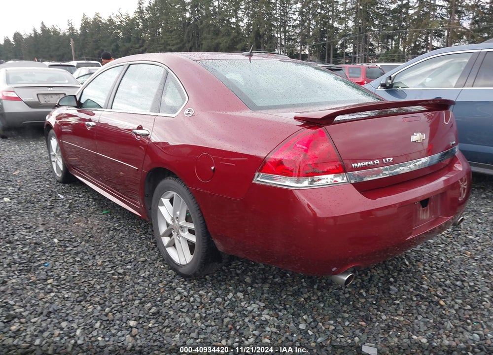 2009 CHEVROLET IMPALA LTZ VIN: 2G1WU57M191179146