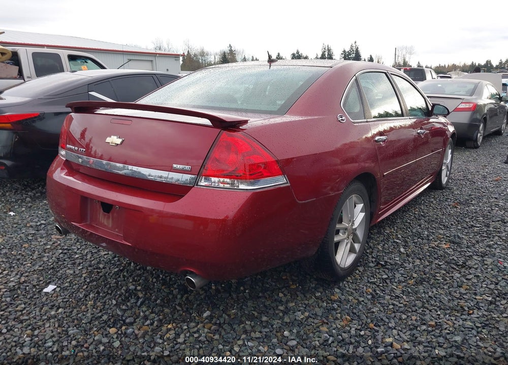 2009 CHEVROLET IMPALA LTZ VIN: 2G1WU57M191179146