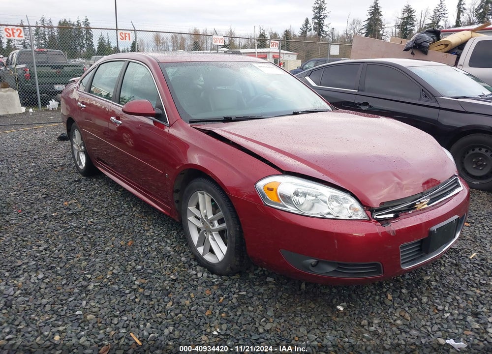 2009 CHEVROLET IMPALA LTZ VIN: 2G1WU57M191179146