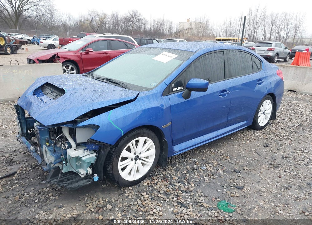 2021 SUBARU WRX VIN: JF1VA1A67M9818005