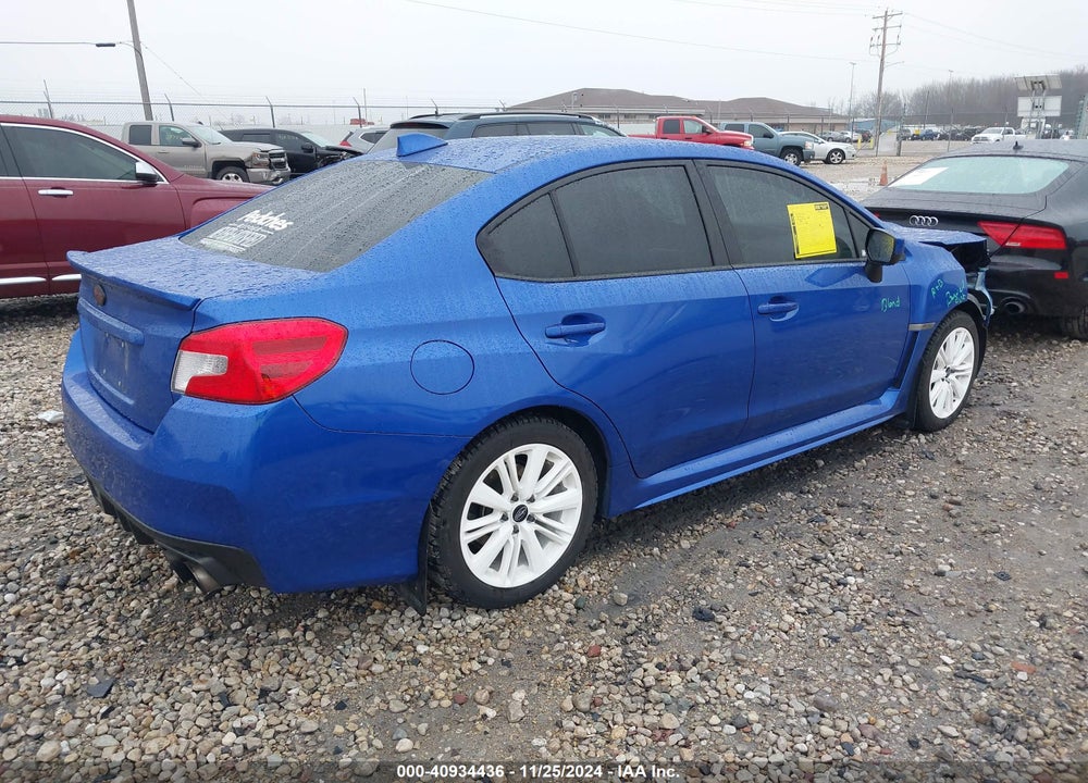 2021 SUBARU WRX VIN: JF1VA1A67M9818005