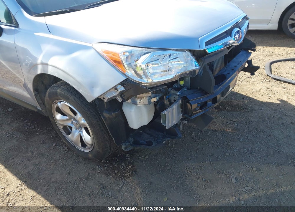 2016 SUBARU FORESTER 2.5I VIN: JF2SJAAC3GH510330