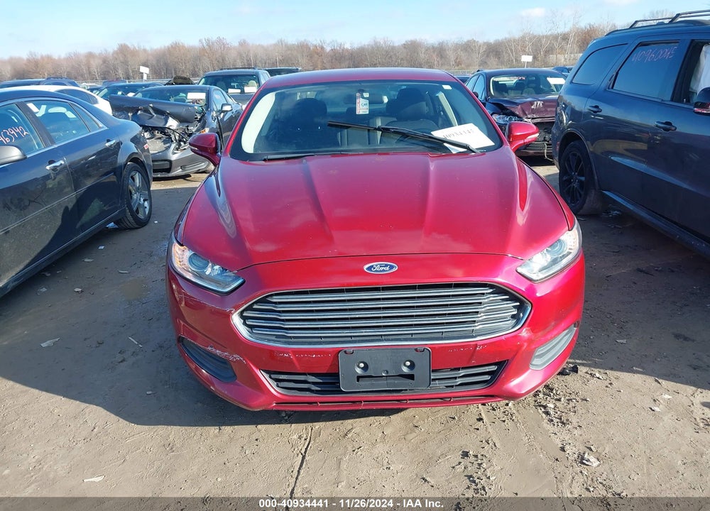 2013 FORD FUSION SE VIN: 3FA6P0H71DR340096