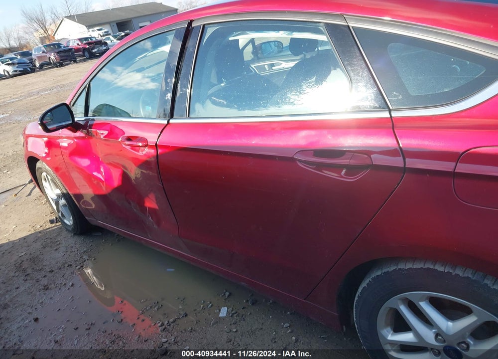 2013 FORD FUSION SE VIN: 3FA6P0H71DR340096