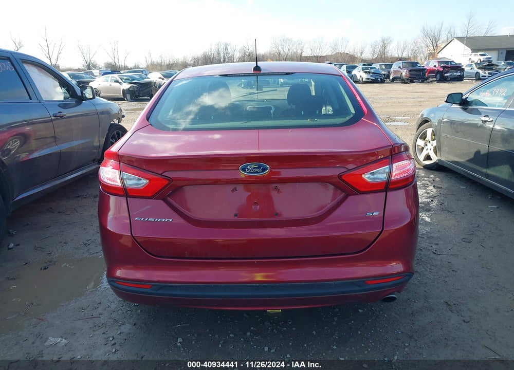 2013 FORD FUSION SE VIN: 3FA6P0H71DR340096