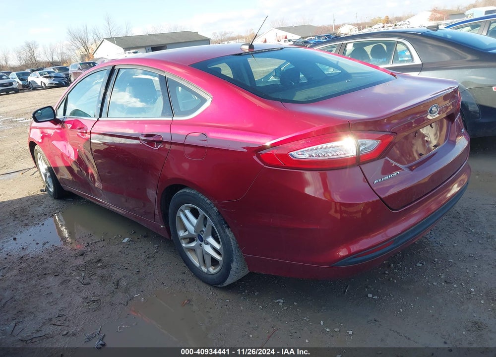 2013 FORD FUSION SE VIN: 3FA6P0H71DR340096