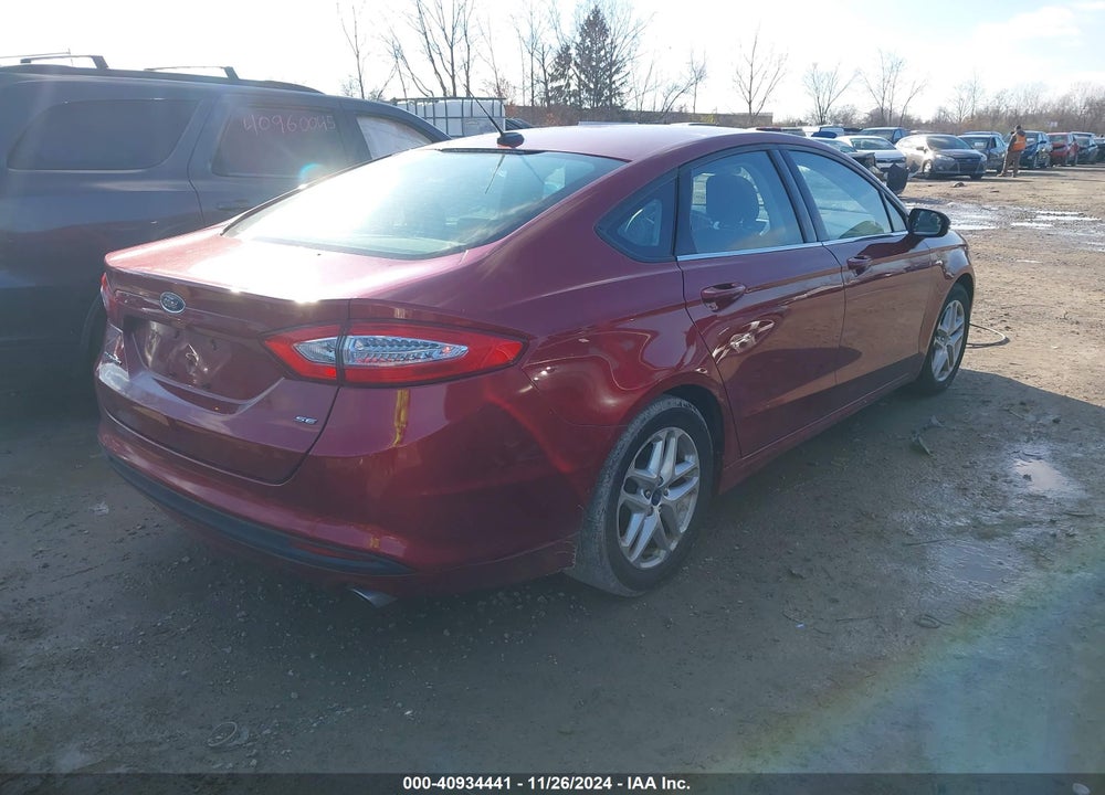 2013 FORD FUSION SE VIN: 3FA6P0H71DR340096