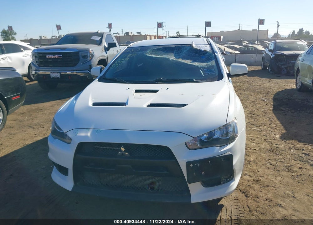 2014 MITSUBISHI LANCER EVOLUTION GSR VIN: JA32W8FV1EU025173