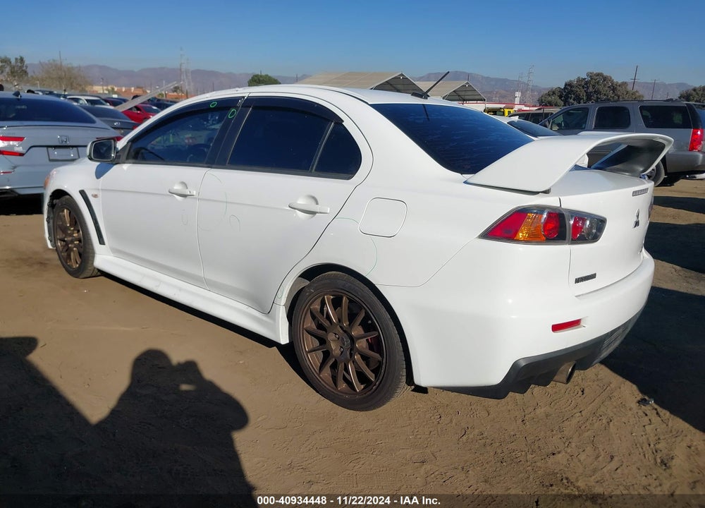 2014 MITSUBISHI LANCER EVOLUTION GSR VIN: JA32W8FV1EU025173