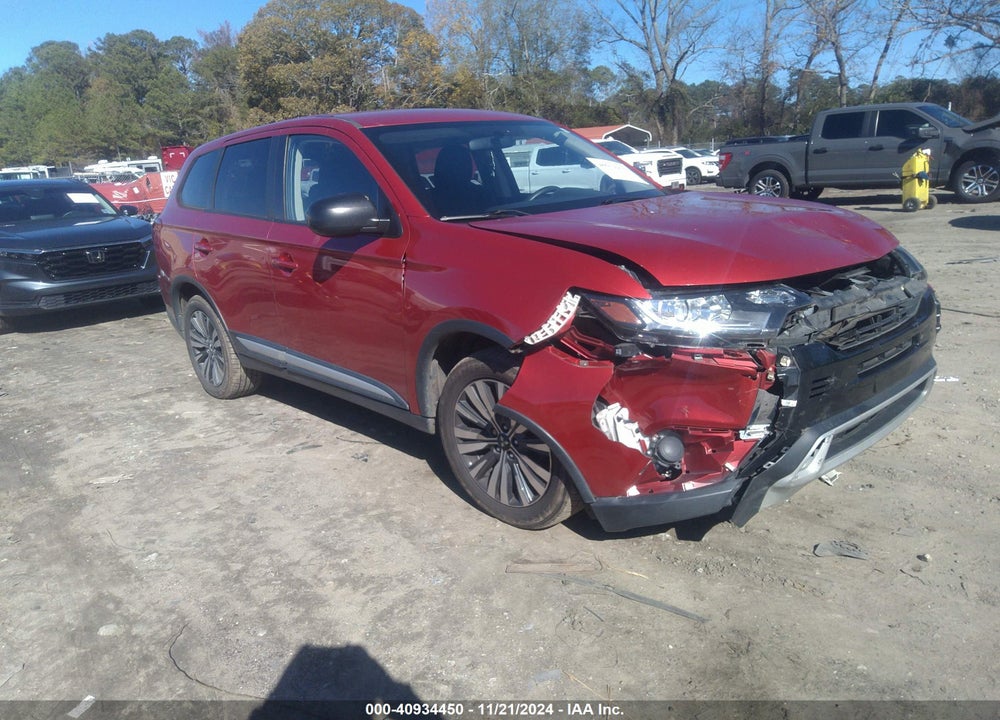 2019 MITSUBISHI OUTLANDER ES VIN: JA4AD2A39KZ004716