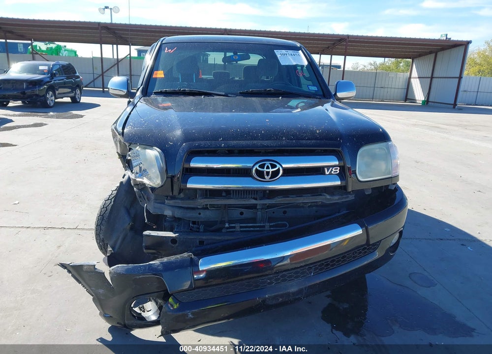 2006 TOYOTA TUNDRA SR5 V8 VIN: 5TBET34176S548822
