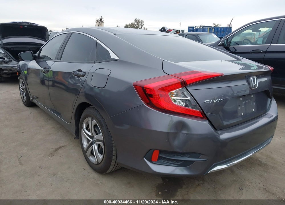 2019 HONDA CIVIC VIN: 2HGFC2F63KH529743