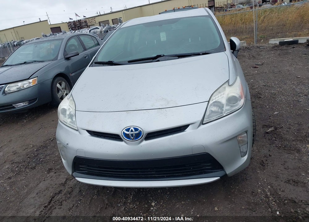 2013 TOYOTA PRIUS TWO VIN: JTDKN3DU1D5656161