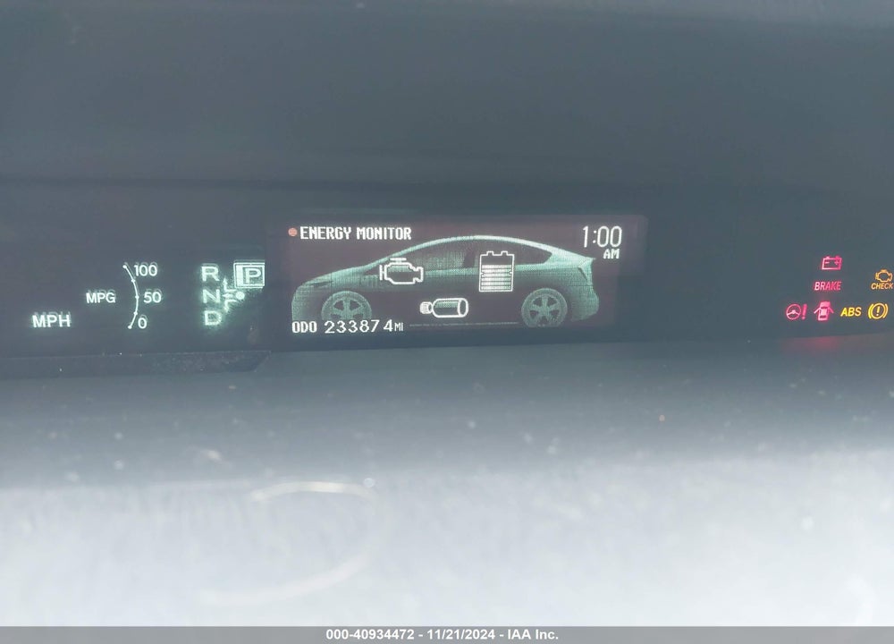 2013 TOYOTA PRIUS TWO VIN: JTDKN3DU1D5656161