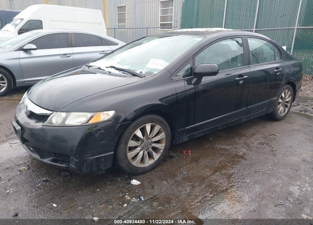 2009 HONDA CIVIC EX-L VIN: 19XFA16989E019242