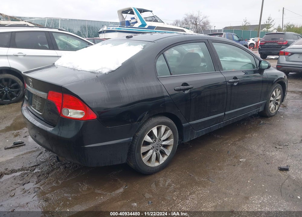2009 HONDA CIVIC EX-L VIN: 19XFA16989E019242