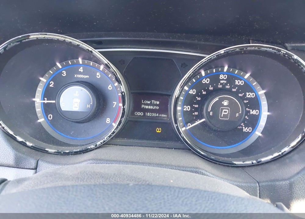 2014 HYUNDAI SONATA GLS VIN: 5NPEB4AC1EH831985